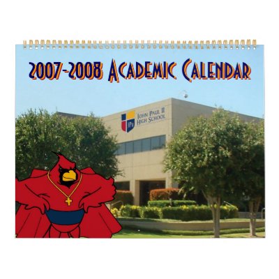 John Paul II High School Calendar by carlkelso
