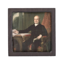 John Quincy Adams Premium Keepsake Box