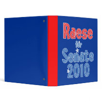 John Raese for Senate 2010 Star Design Binders