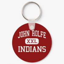 John Rolfe - Indians - Middle - Richmond Virginia keychains