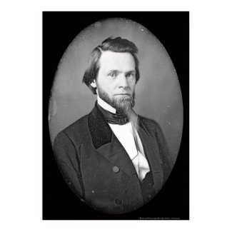 John Sherman Ohio Daguerreotype 1846 Posters