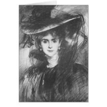 John Singer Sargent - Baroness de Meyer Cards