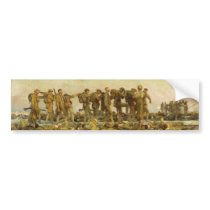 John Singer Sargent - Gassed Bumper Sticker