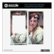 John Singer Sargent - Head of a Capri Girl HTC Touch Pro Skin