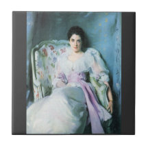 John Singer Sargent - Lady Agnew Ceramic Tile