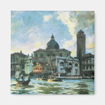 John Singer Sargent - Palazzo Labia Venice Refrigerator Magnet