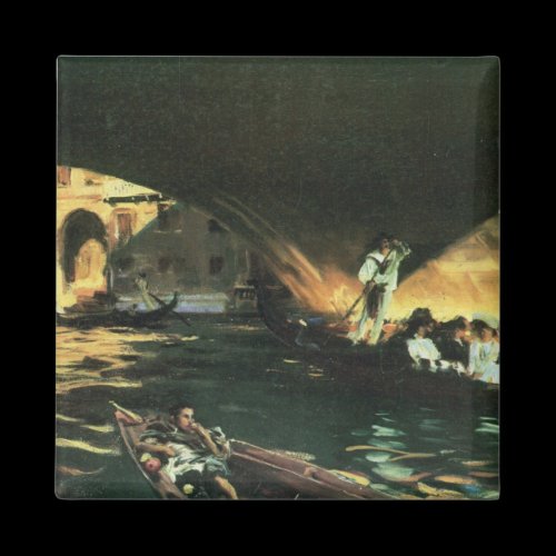 John Singer Sargent - Rialto Fridge Magnet