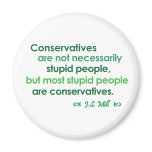 John Stuart Mill Quote magnets