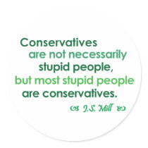 John Stuart Mill Quote stickers