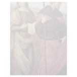 John The Baptist And St. Augustine By Perugino letterhead