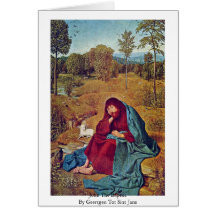 John The Baptist By Geertgen Tot Sint Jans Cards
