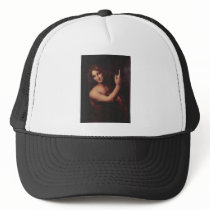 John the Baptist by Leonardo Da Vinci c. 1513-1516 Hats