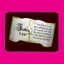John Three Sxiteen Rectangle Magnet John Three Sxiteen Rectangle Magnet