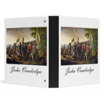 John Vanderlyn Landing Of Columbus 3 Ring Binder