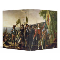 John Vanderlyn Landing Of Columbus Vinyl Binder