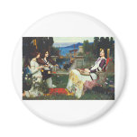 John W Waterhouse - Saint Cecilia (1895) Refrigerator Magnets