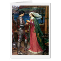 John W Waterhouse - Tristan and Isolde (1916) Cards