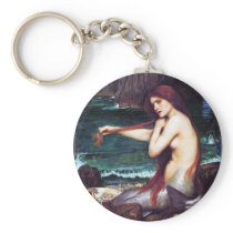 John Waterhouse - A Mermaid Keychain