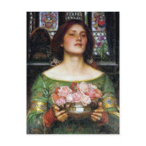 John Waterhouse - Gather Ye Rosebuds postcards by msdespina John Waterhouse - Gather Ye Rosebuds postcards