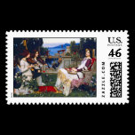 John Waterhouse - Saint Cecilia stamps