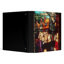 John Wesley  Preaching the Gospels in England 3 Ring Binder