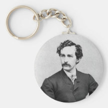 John Wilkes Booth ~ Assassin of President Lincoln Keychains