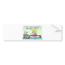 john wilkes booth benedict arnold genealogy bumper stickers