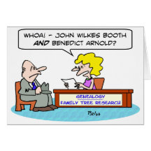 john wilkes booth benedict arnold genealogy greeting cards