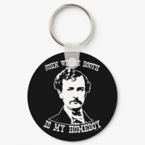 john wilkes booth is my homeboy keychains