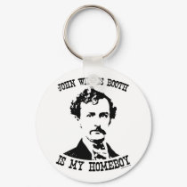 john wilkes booth is my homeboy keychains