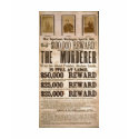 John Wilkes Booth wanted poster t-shirts