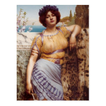 John William Godward - Ionian dancing girl Postcards