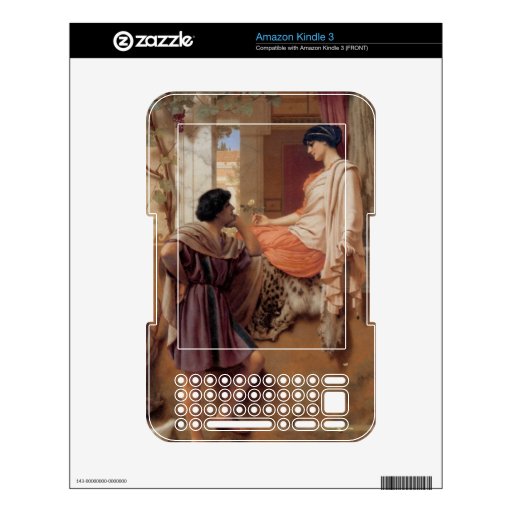 John William Godward - The old old story Kindle Skins
