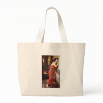 John William Waterhouse (1909) 'Thisbe' Tote Bags