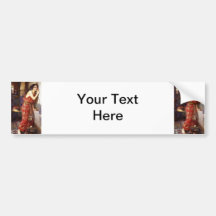 John William Waterhouse (1909) 'Thisbe' Bumper Sticker