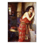 John William Waterhouse (1909) 'Thisbe' Card