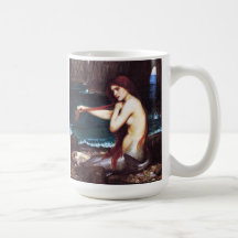 John William Waterhouse Mermaid Coffee Mugs