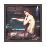 John William Waterhouse Mermaid Gift Box Premium Keepsake Box