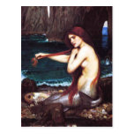 John William Waterhouse Mermaid Postcard
