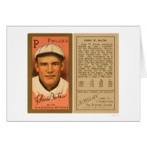 Johnny Bates Phillies Baseball 1911 cards