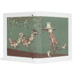 Johnny Ho! & Chickens Vinyl Binder