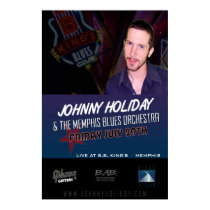 Johnny Holiday Live @ B.B. King's LARGE PRINT