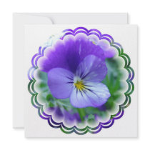 Johnny Jump Up Invitation