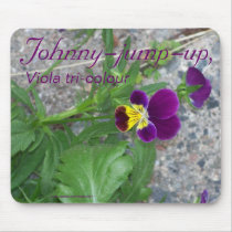 JOHNNY-JUMP-UP, Viola tri-colour mousepads