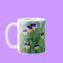 Johnny Jump-ups - mug mugs