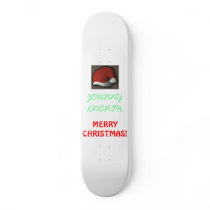 johnny knorth merry christmas deck skateboards