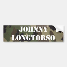Johnny Longtorso Bumper Stickers