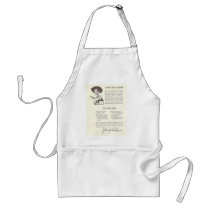 Johnny Mack Brown Veal in Sour Cream Recipe Apron by Jakestuff Johnny Mack Brown Veal in Sour Cream Recipe Apron