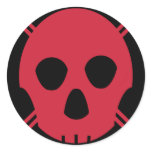 Johnny Skull - Red Stickers