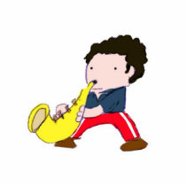 Johnny Supersax Keychan! photo sculptures